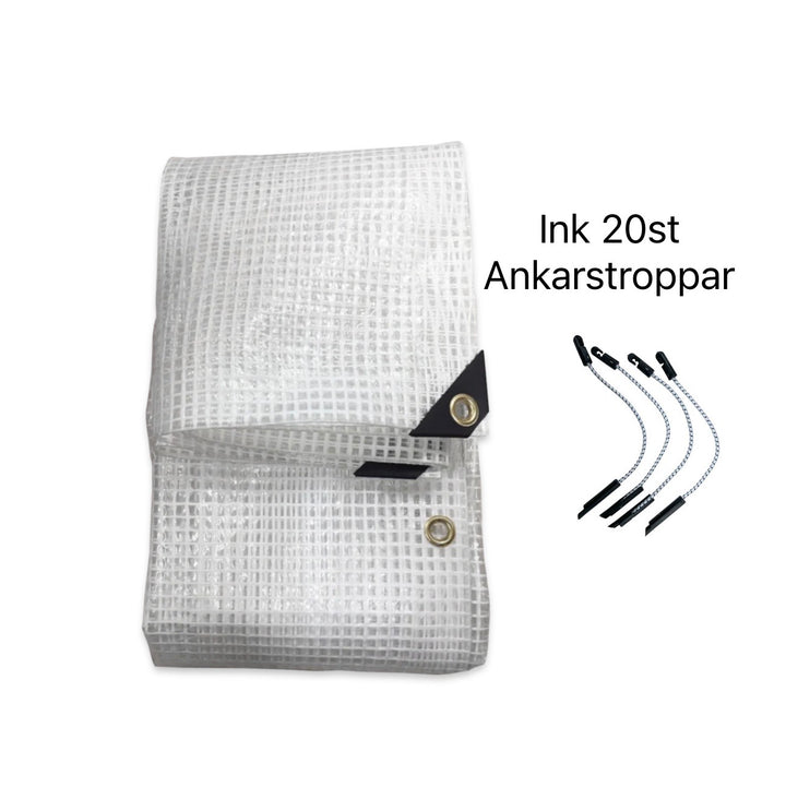 Presenning Formsydd Flex 250g/m2 med stroppar