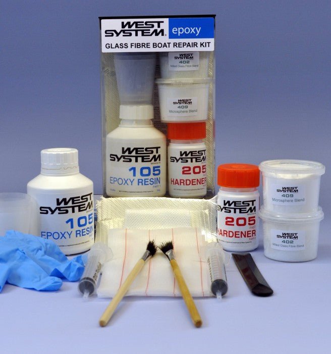 105 - K Glassfibre boat repair kit