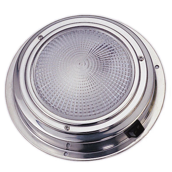 Kabinlampa LED i rostfritt stål 140mm