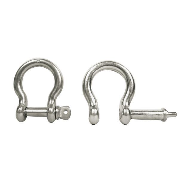 Lyrschackel 4 mm vingskruv RF stĺl