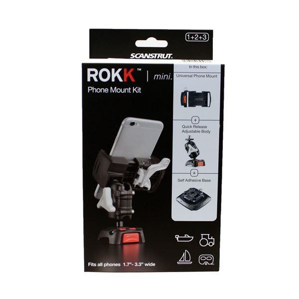 ROKK Mini kit för mobil med självhäftande fäste