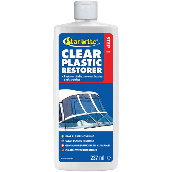Star Brite Clear Plastic Restorer Steg 1