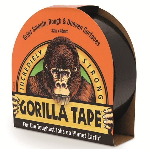 GORILLA TAPE SVART 32MX48MM