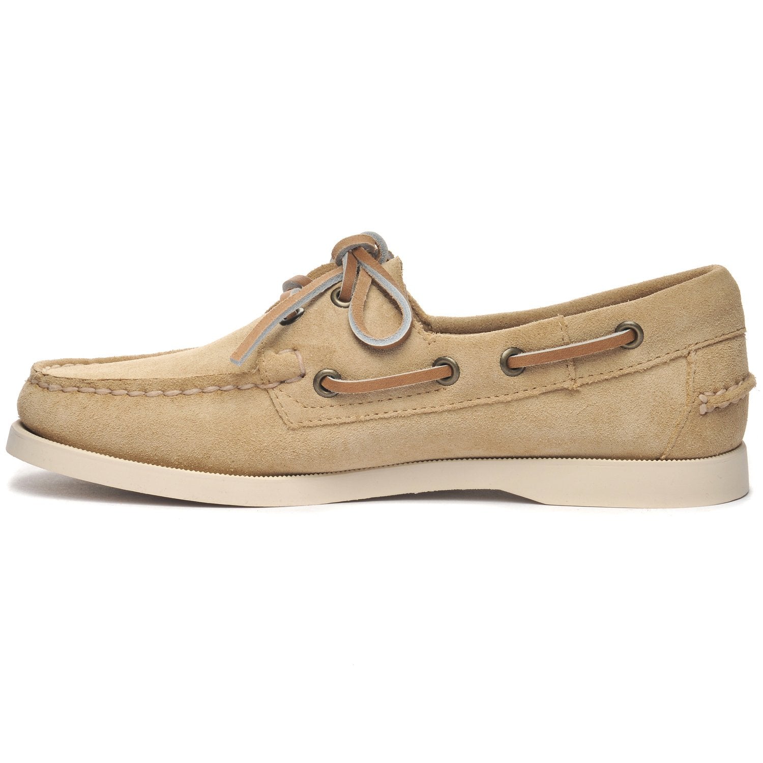 Sebago Portland Flesh Out Beige Camel - Women