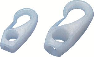 CLIPS FÖR GUMMIREP 8MM 4-PACK