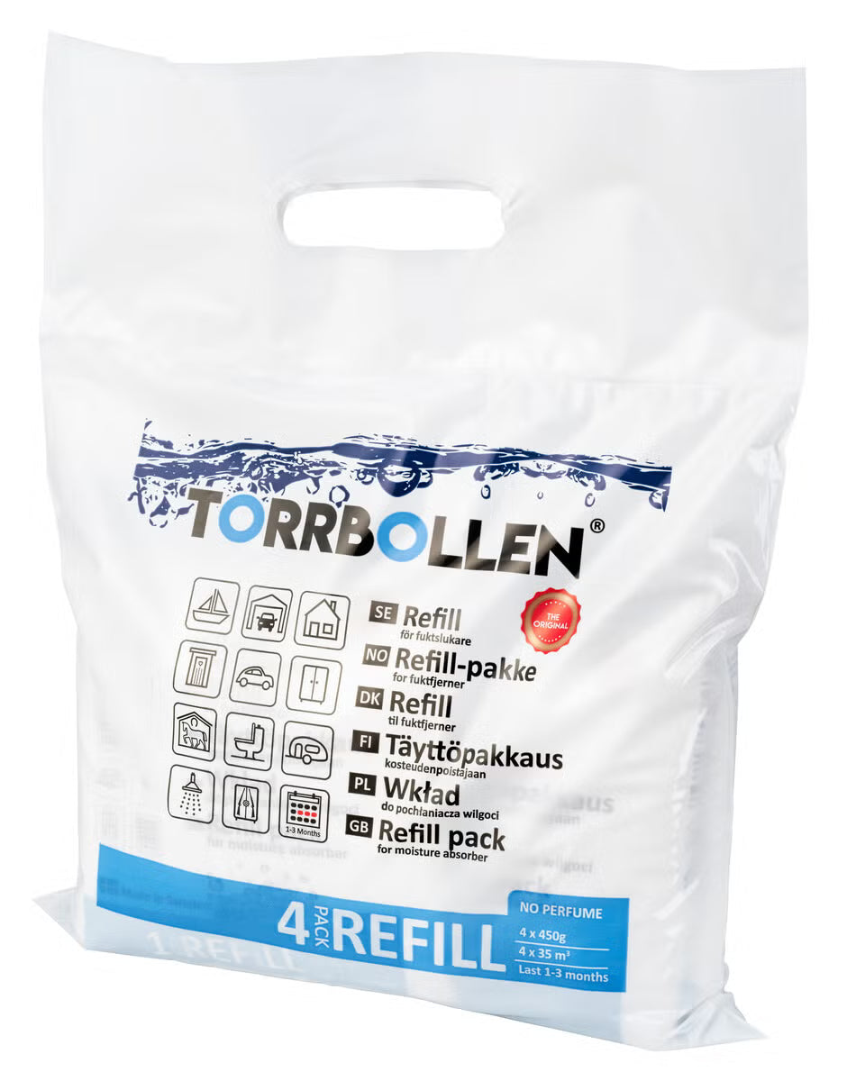Torrbollen Refill 4-pack