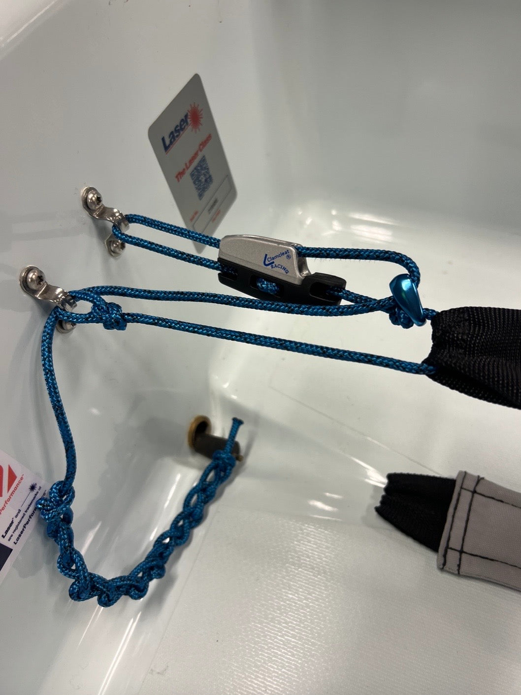 Justering för Hänband ILCA / Laser med extra utväxling