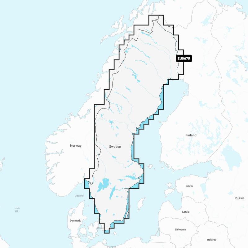 Garmin Navionics + Sjökort