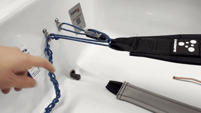 Justering för Hänband ILCA / Laser med extra utväxling