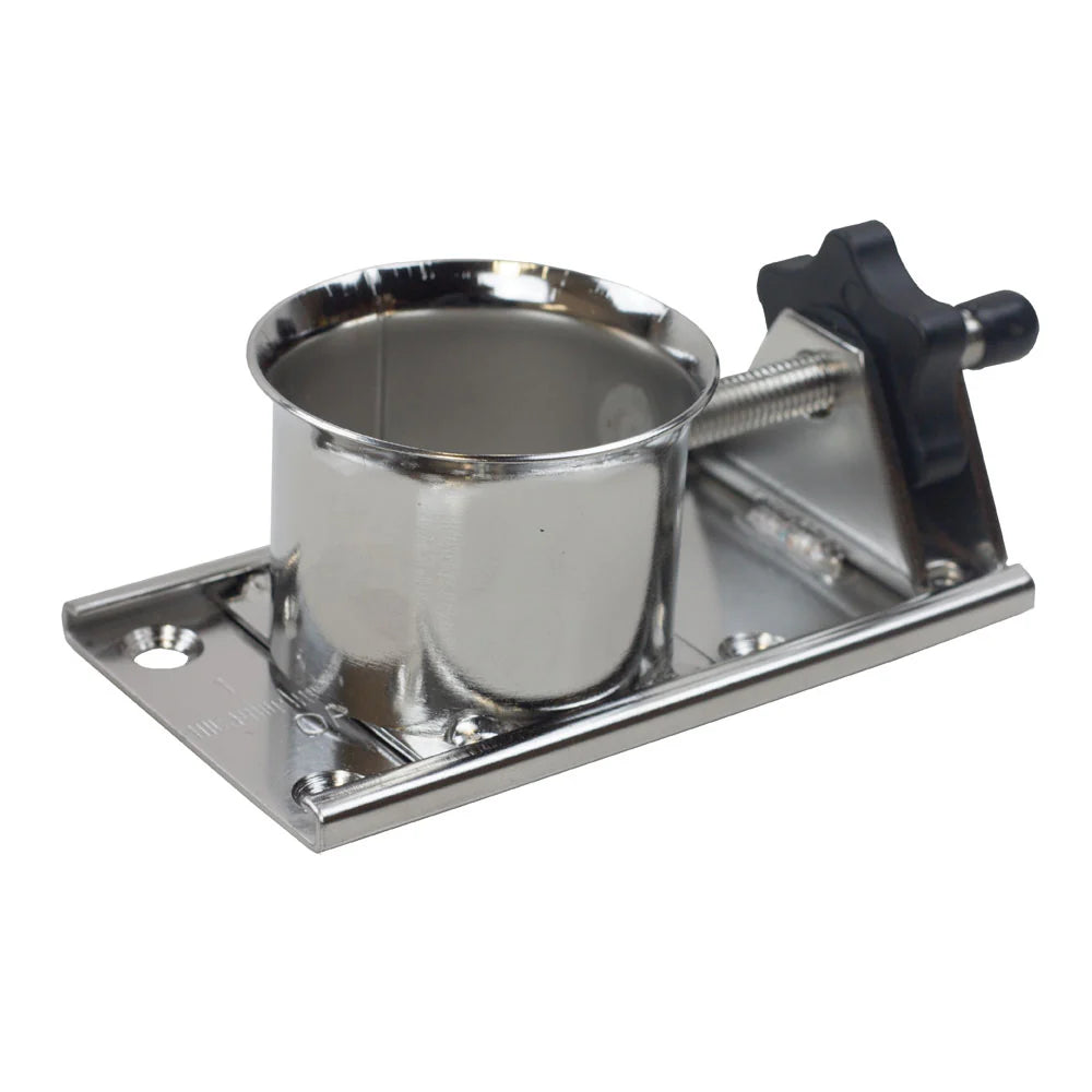 Standard Mastfot med Kopp – Justerbar