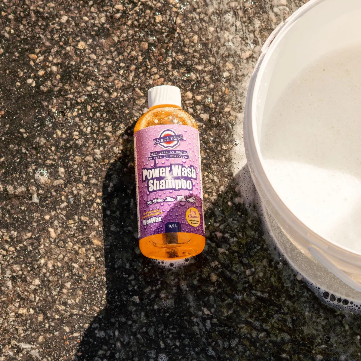 Sharkbite Power Wash Shampoo 500ml
