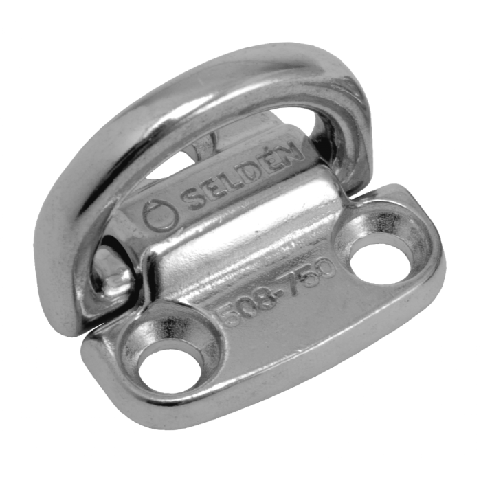 Seldén Däcksögla – Fast/Fällbar Pad Eye Ø8