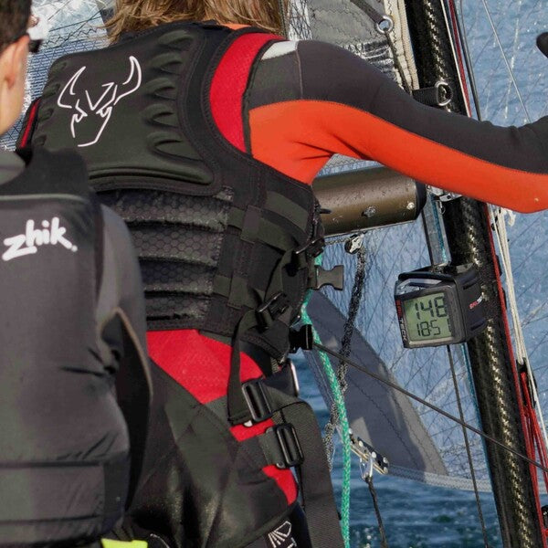 Sailteck Race Compass med tidtagning - med fäste och skydd