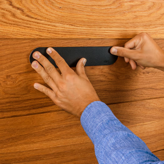 Silwy självhäftande metalllist 25 cm i konstläder