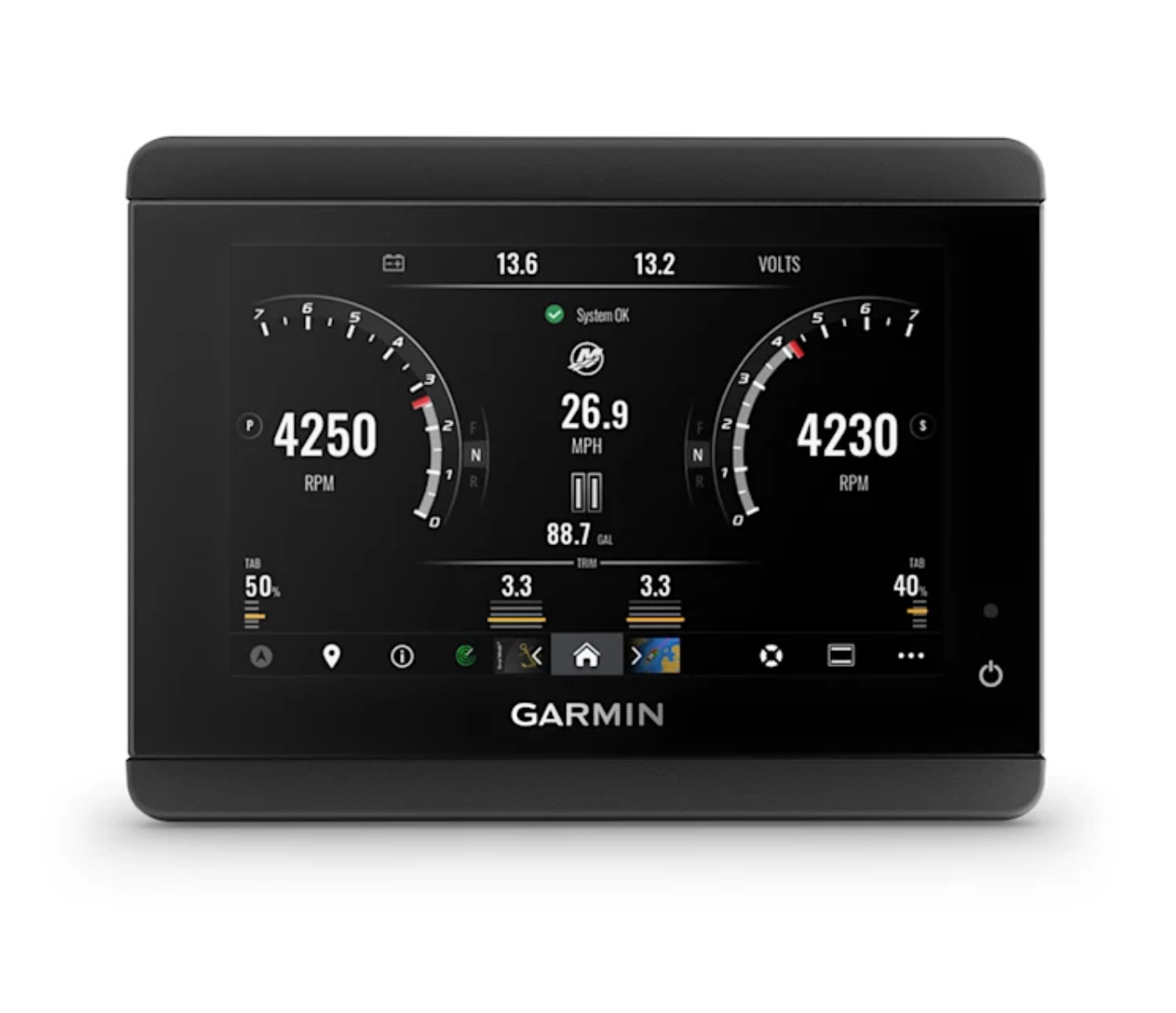 Garmin TD 50, 5” pekskärm