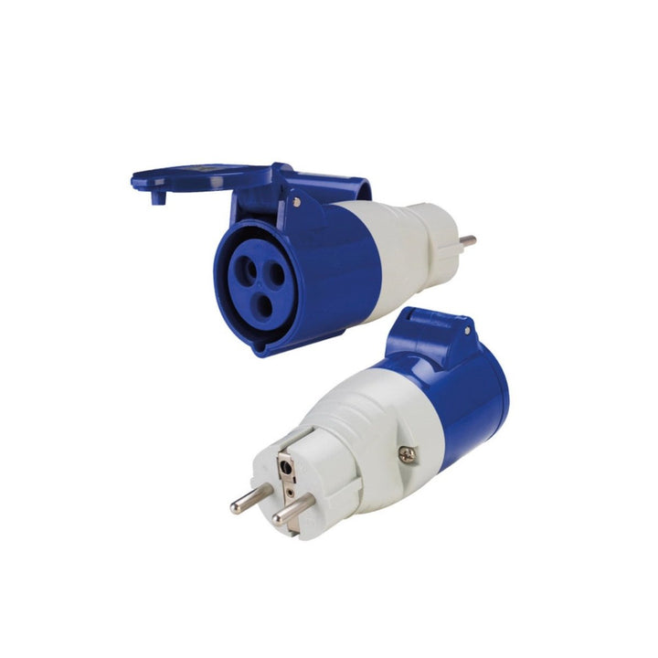 Adapter schuko hane till cee hona