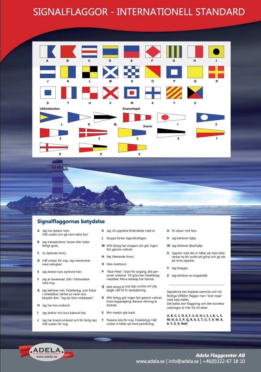 Adela Signalställ / Flaggspel