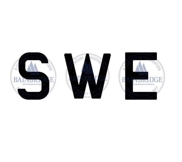 Analoga Segelbokstäver ILCA 4 (Laser 4.7)