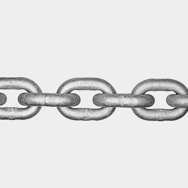 Ankarkätting galvaniserad DIN 766 8mm 50m