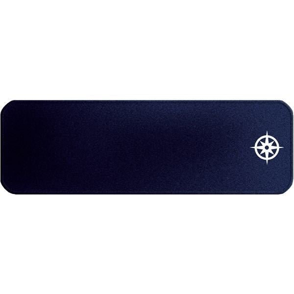 Båtmatta avlång med kompass, 45x150 cm