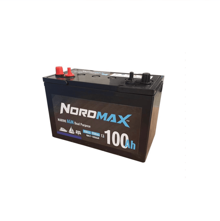Batteri Nordmax AGM DP 100AH (Endast i butik)