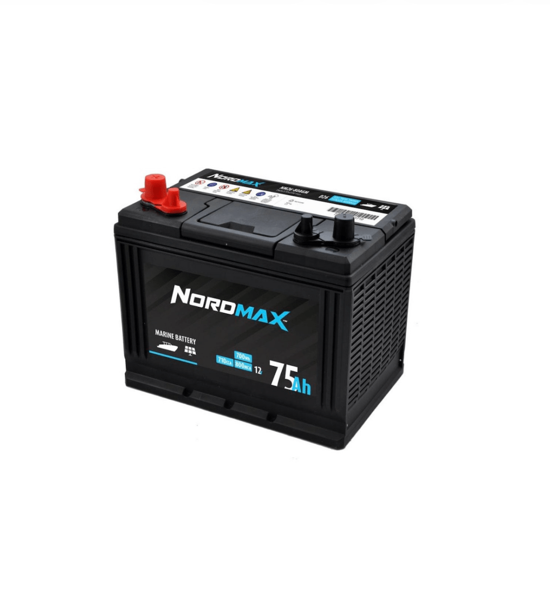 Batteri Nordmax AGM DP 75AH (Endast i butik)
