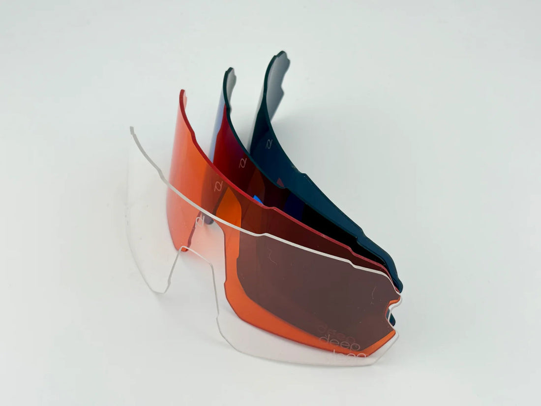 Deep 4 in 1 Solglasögon olika linser