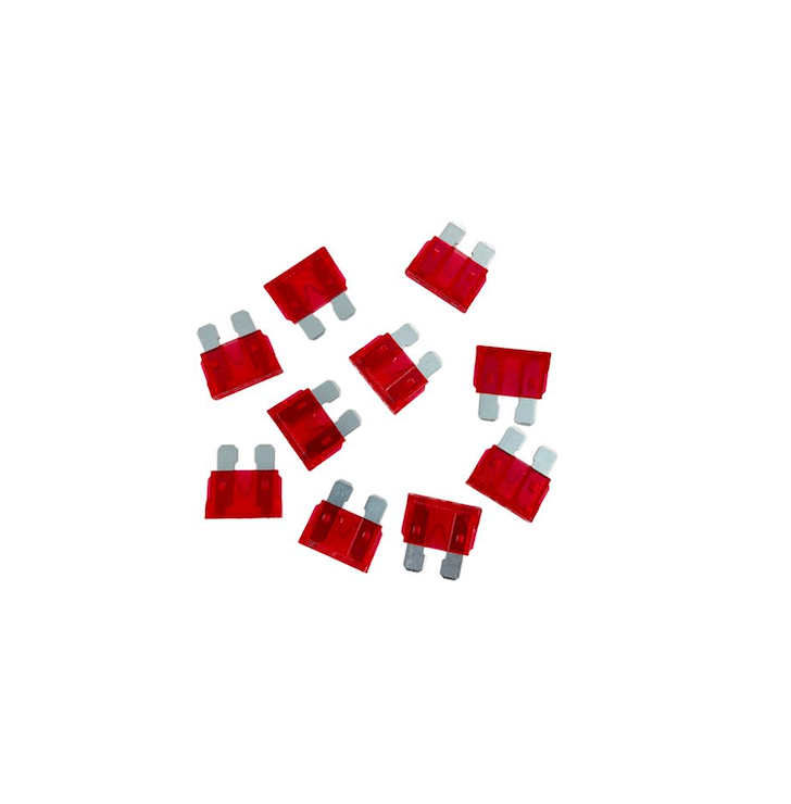 FLATSTIFTSÄKRING 10ST 10A