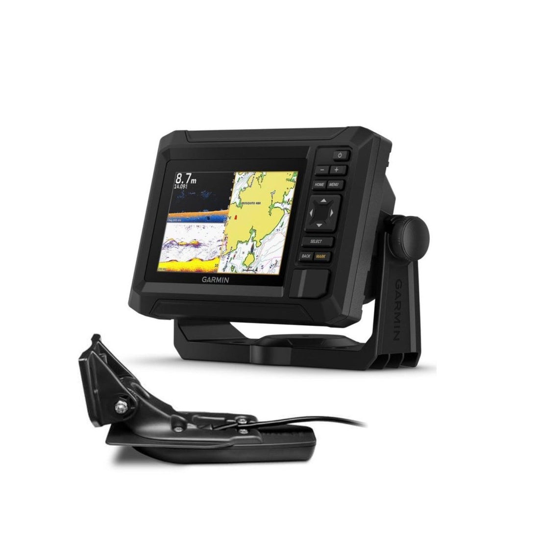 Garmin Echomap UHD2 52cv med GT20 givare