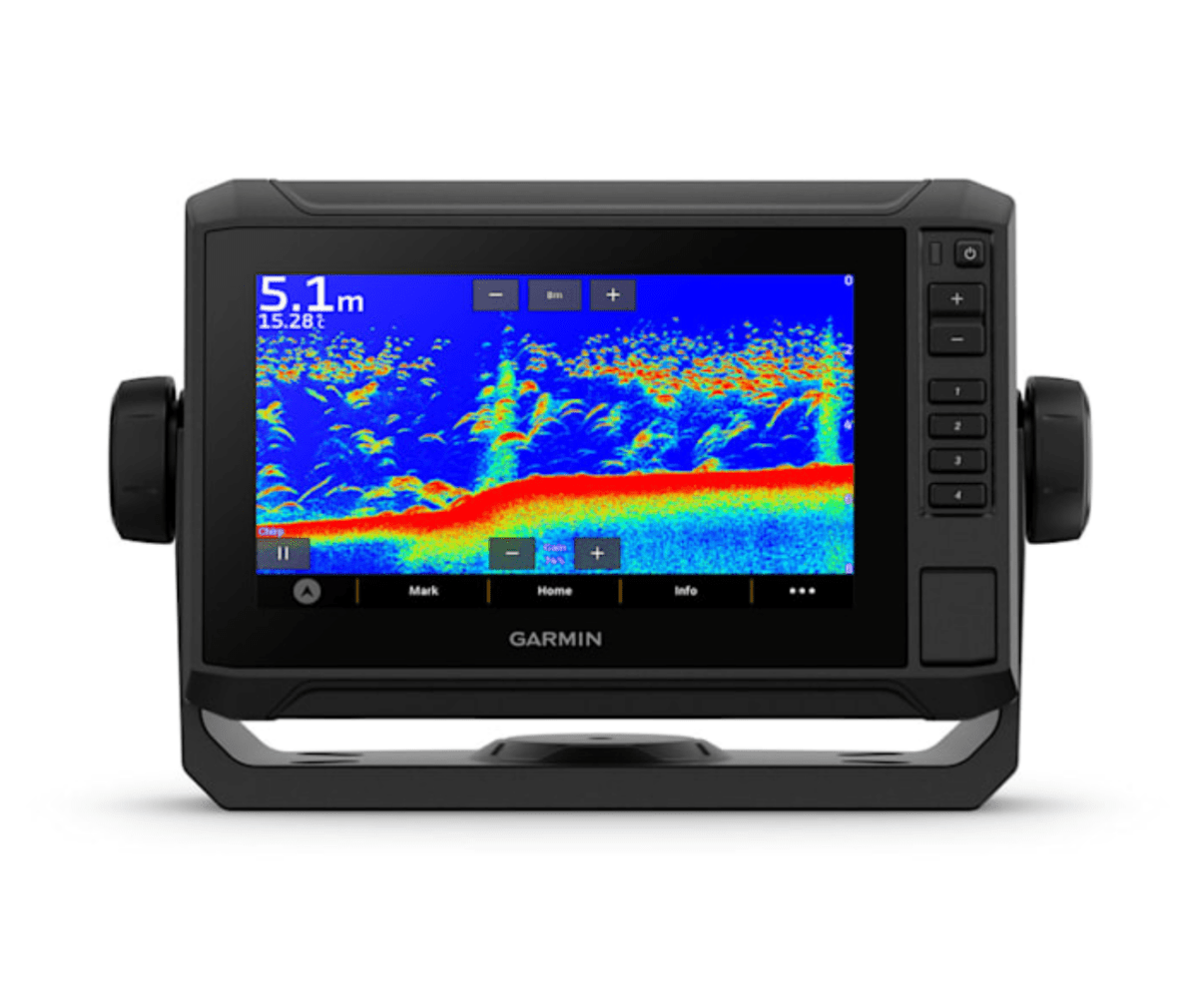 Garmin ECHOMAP UHD2 7" chartplotter Touch & knappar
