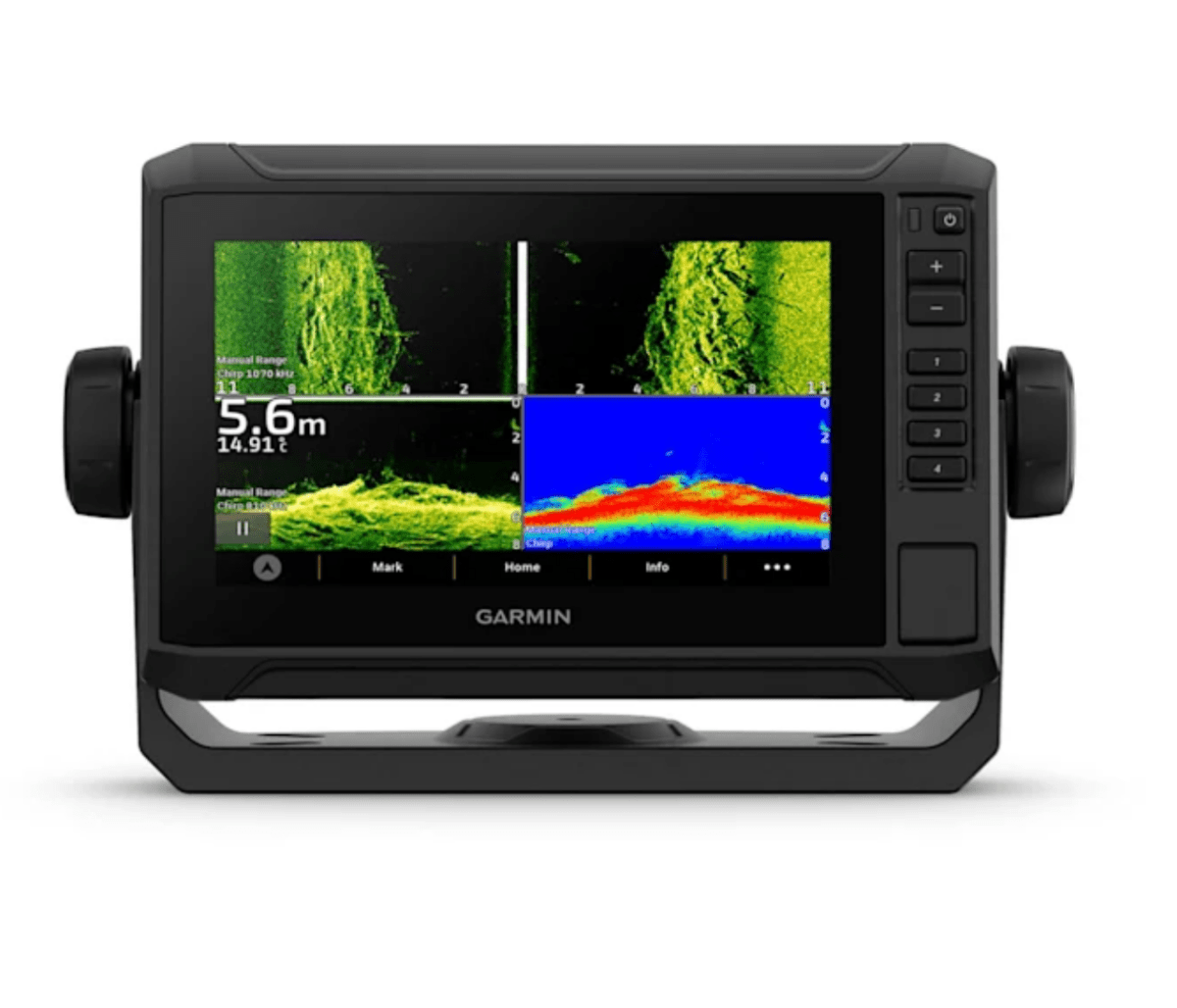 Garmin ECHOMAP UHD2 7" chartplotter Touch & knappar