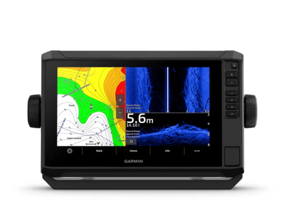Garmin ECHOMAP UHD2 92SV Plotter Touch & Knappar