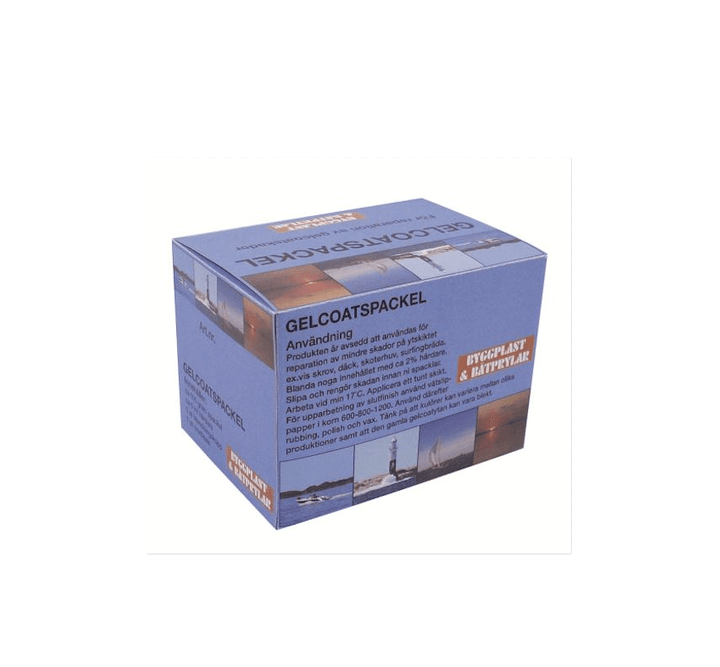 Gelcoatspackel - reparation för ILCA/Laser