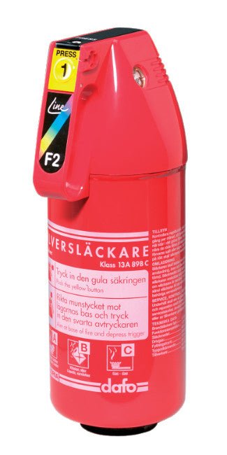 Gloria P 2 GM pulversläckare, 2 kg
