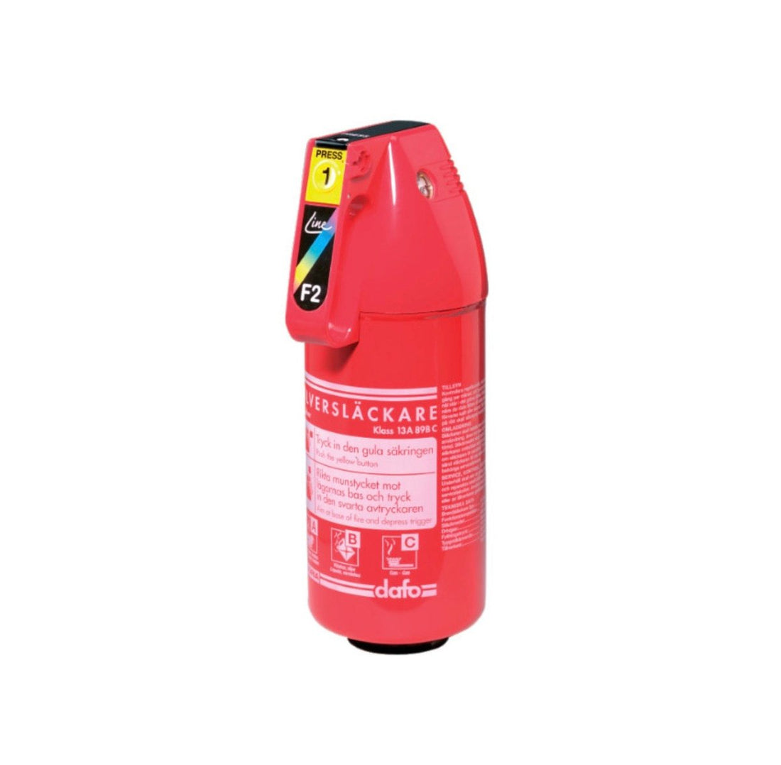 Gloria P 2 GM pulversläckare, 2 kg