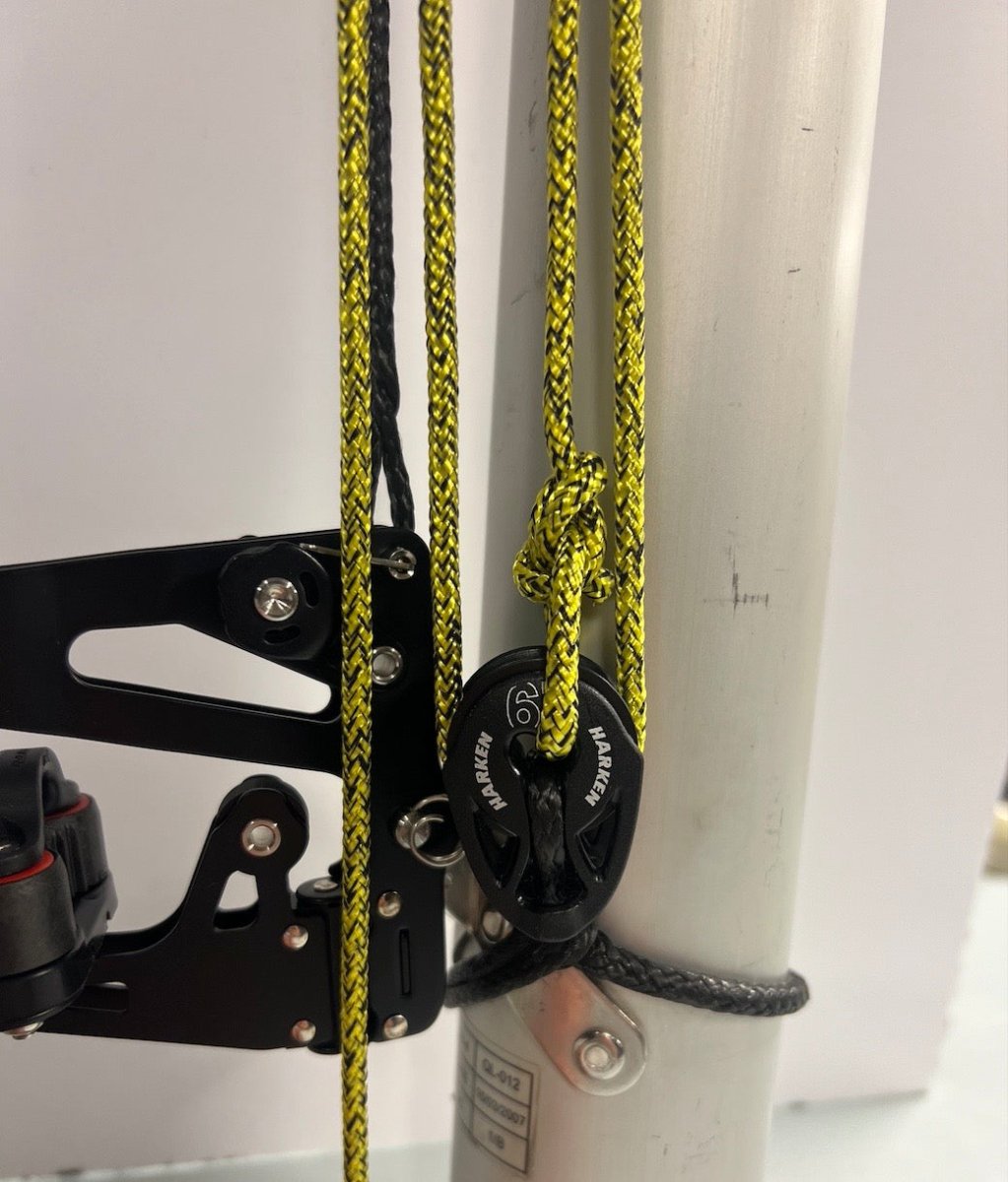 Harken Mastblock för Cunningham / Uthal