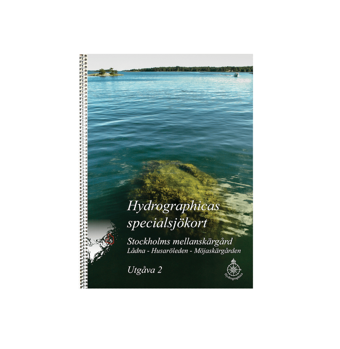 Hydrographica 615 Stockholm mellan – Specialbåtsportkort