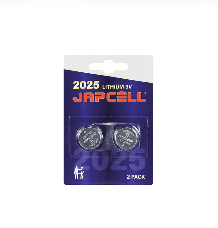 Japcell CR2025 3V litium batteri 2 st