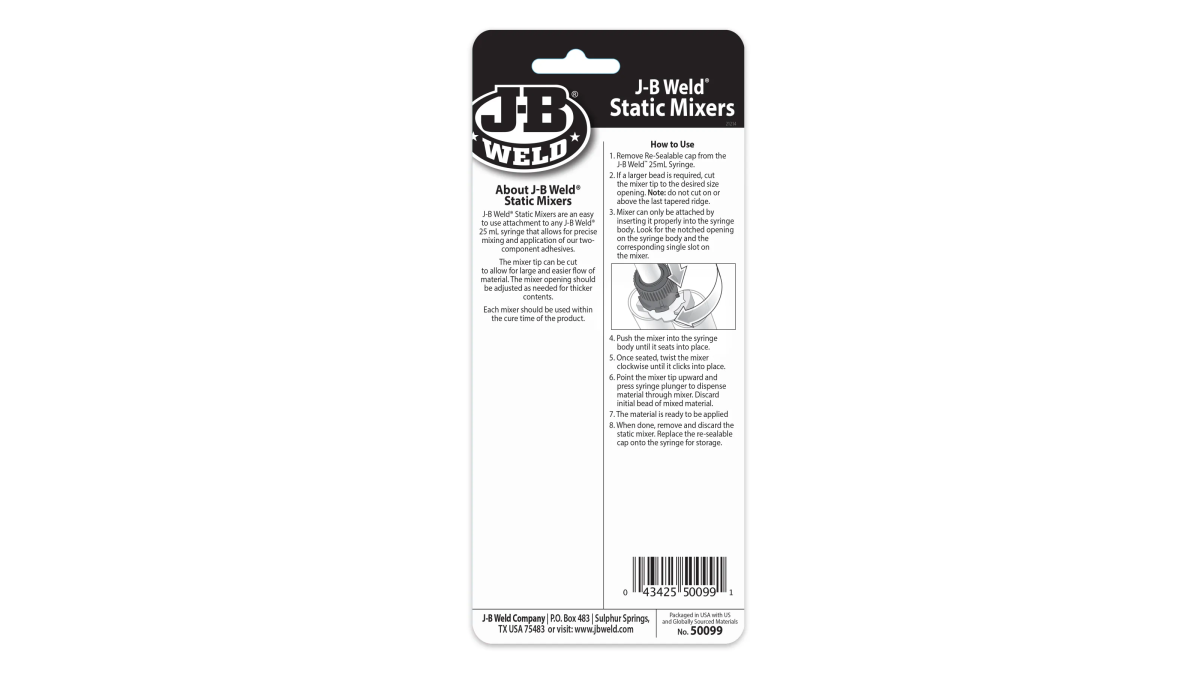 JB Weld Static Mixer 2 - p