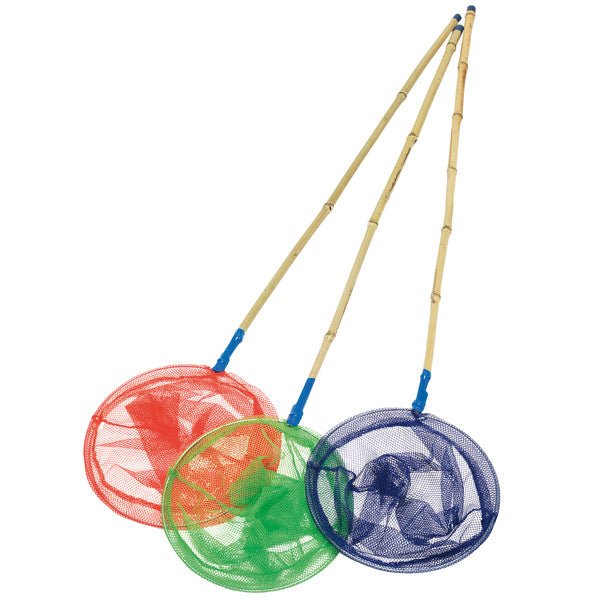 Juniorhåv i bambu - Grön