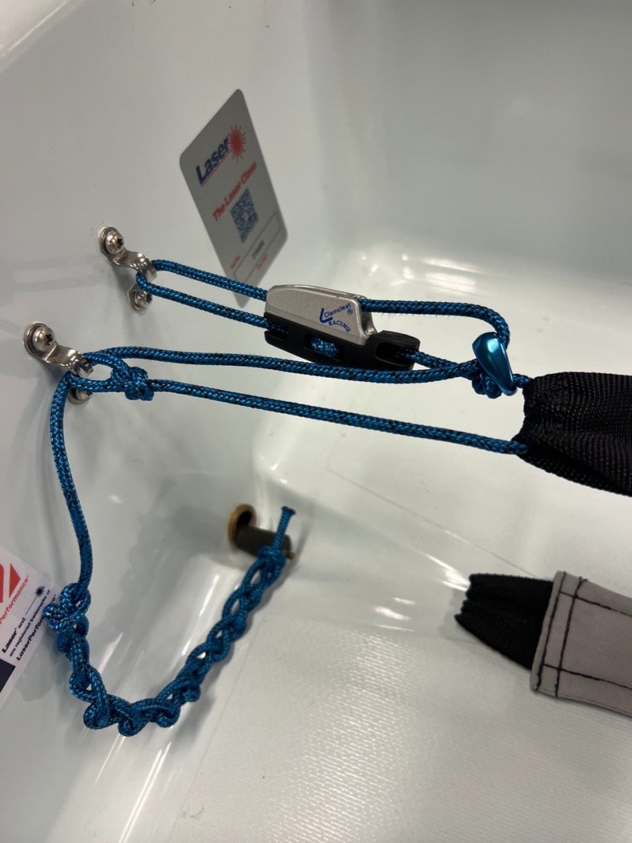 Justering för Hänband ILCA / Laser med extra utväxling