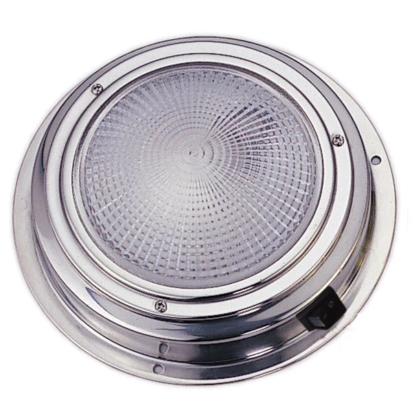 Kabinlampa LED i rostfritt stål 140mm