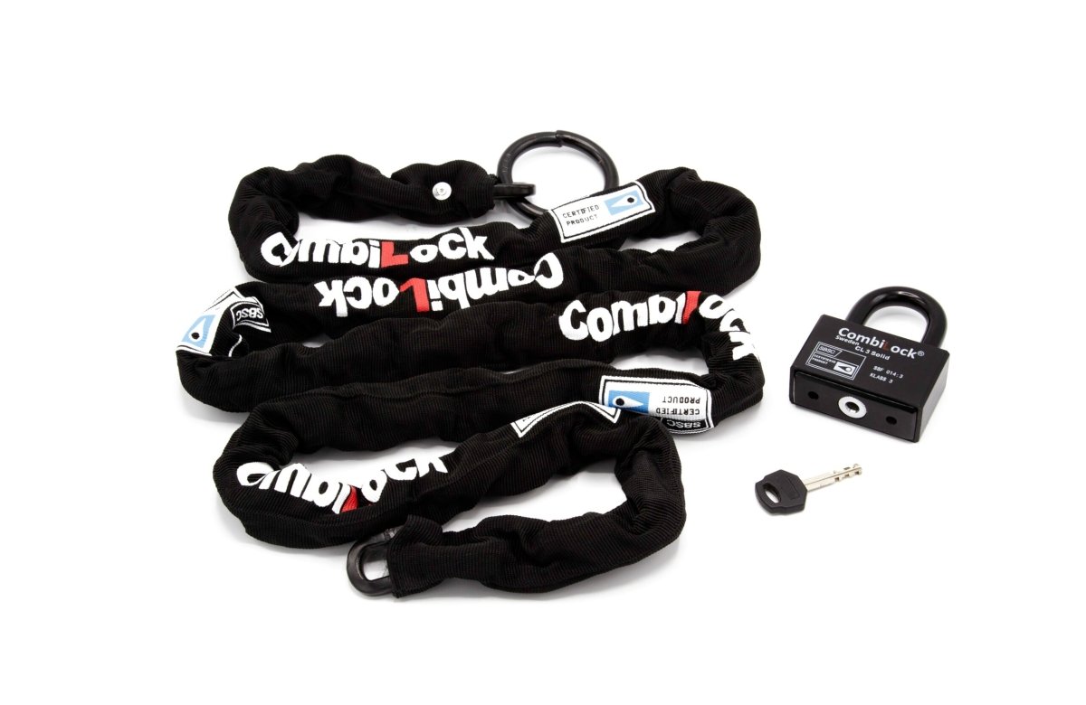 Kätting 2,4m med Solid hänglås