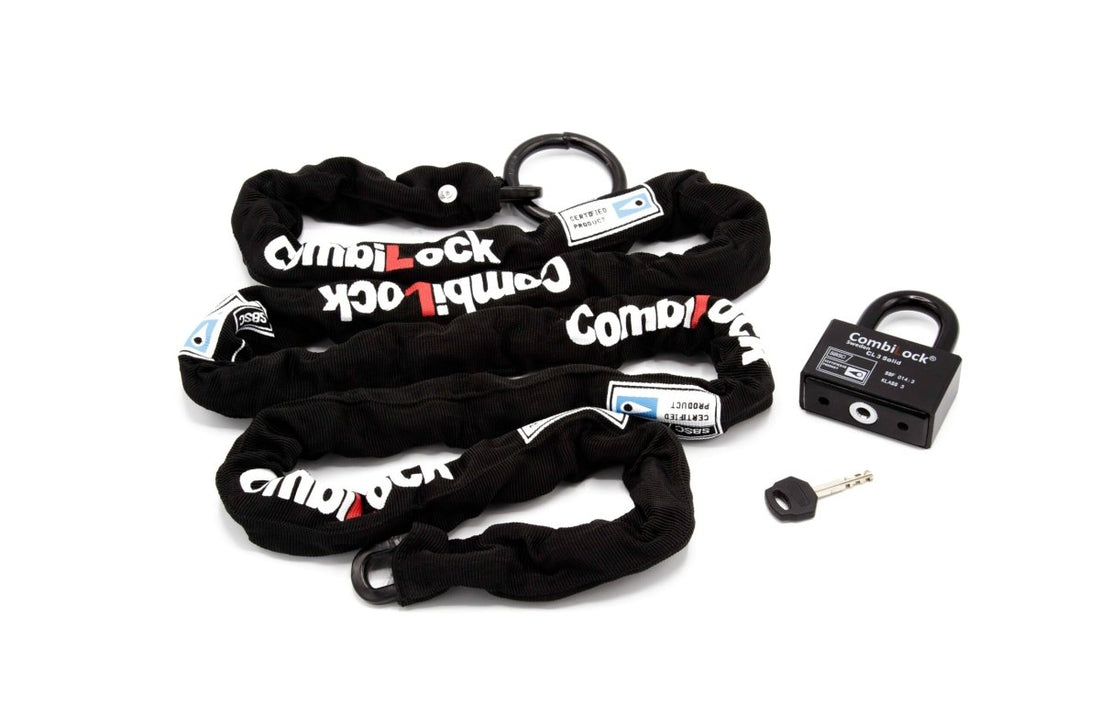 Kätting 2,4m med Solid hänglås