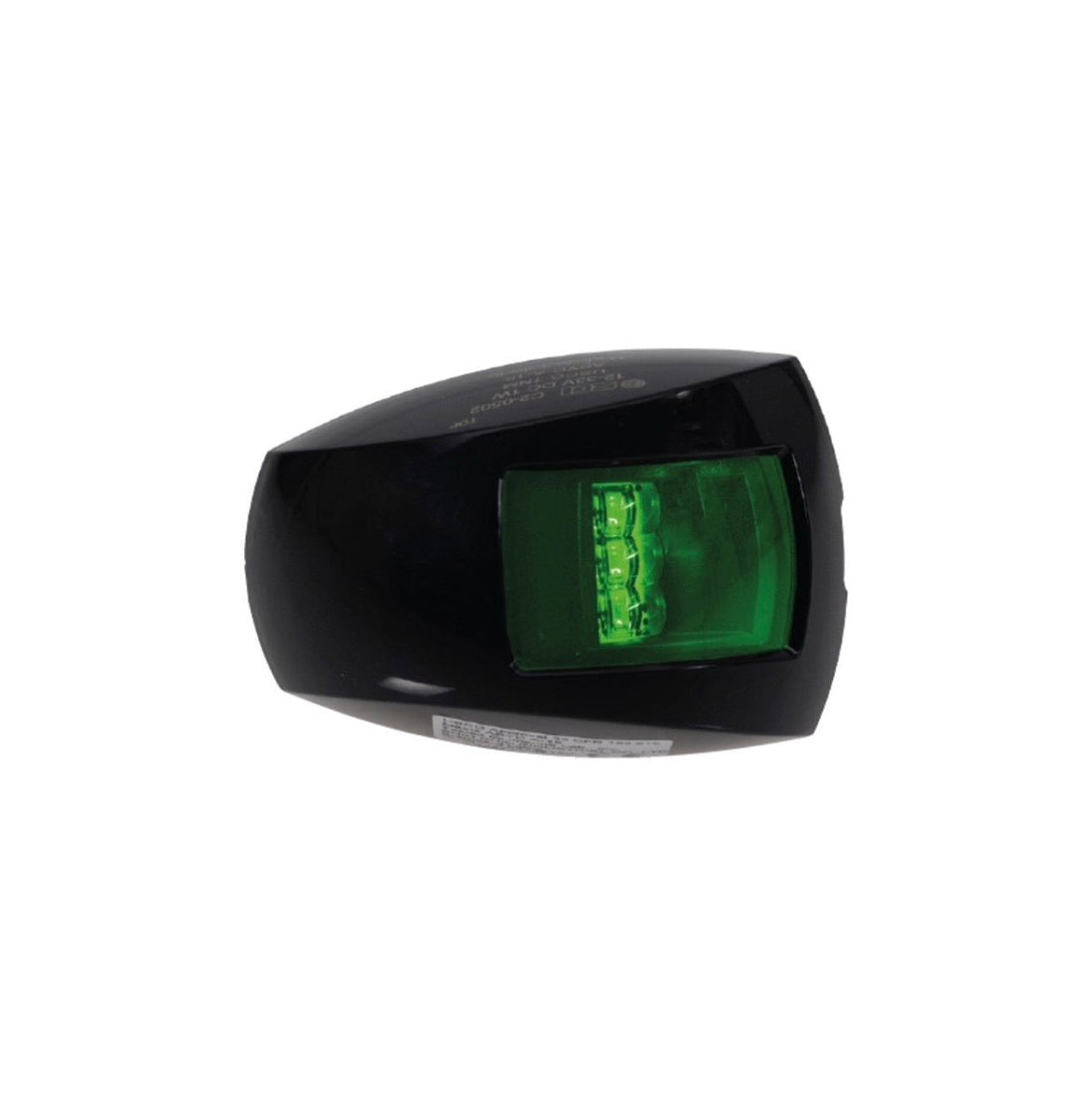 Lanterna LED Svart upp till 12M båt