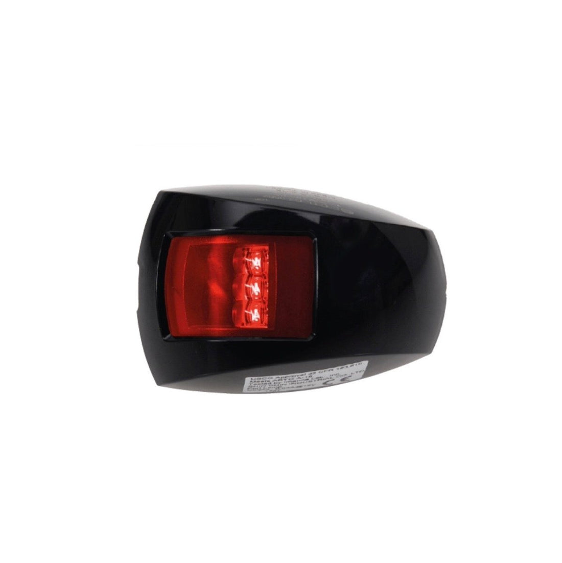 Lanterna LED Svart upp till 12M båt