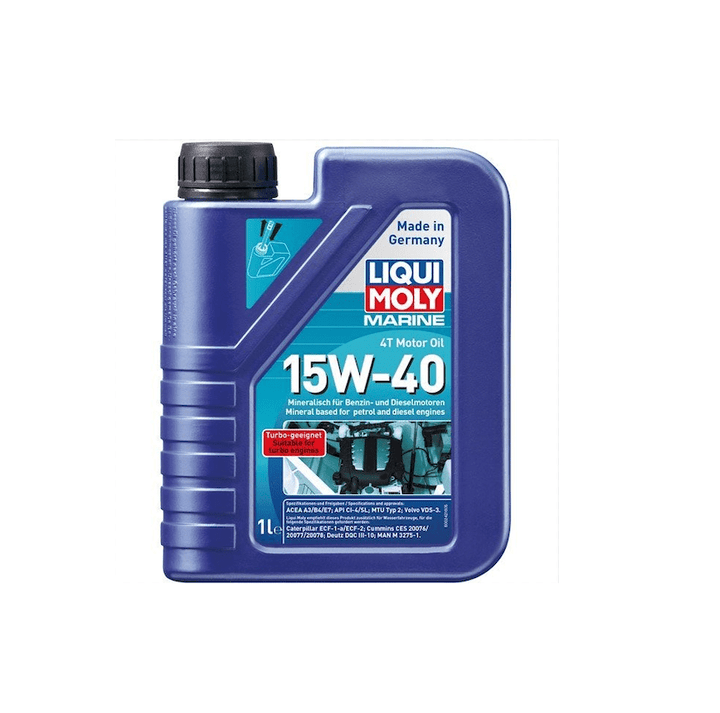 Liqui Moly marine 4T motorolja 15W - 40 5l