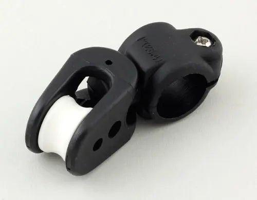 Mantågsblock i plast – För rör/mantågsstötta, Ø25 mm