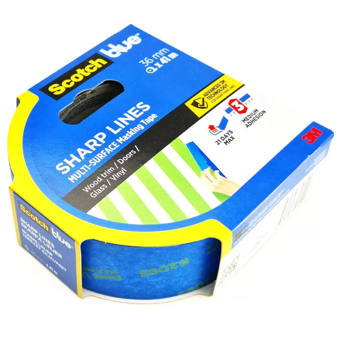 Maskeringstejp Premium Scotch Blue 36mm x 41m