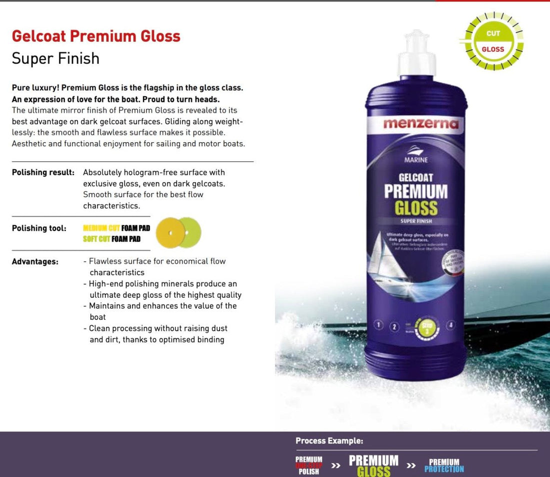 Menzerna Gelcoat Premium Gloss 1L